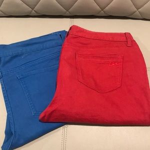 Jeans: old navy and Macy’s Price is for both shown